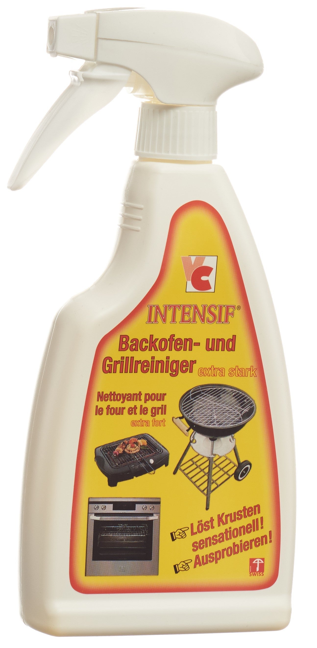INTENSIF Nettoyant Four et Gril Extra Fort 500 g | Dégraissant Puissant