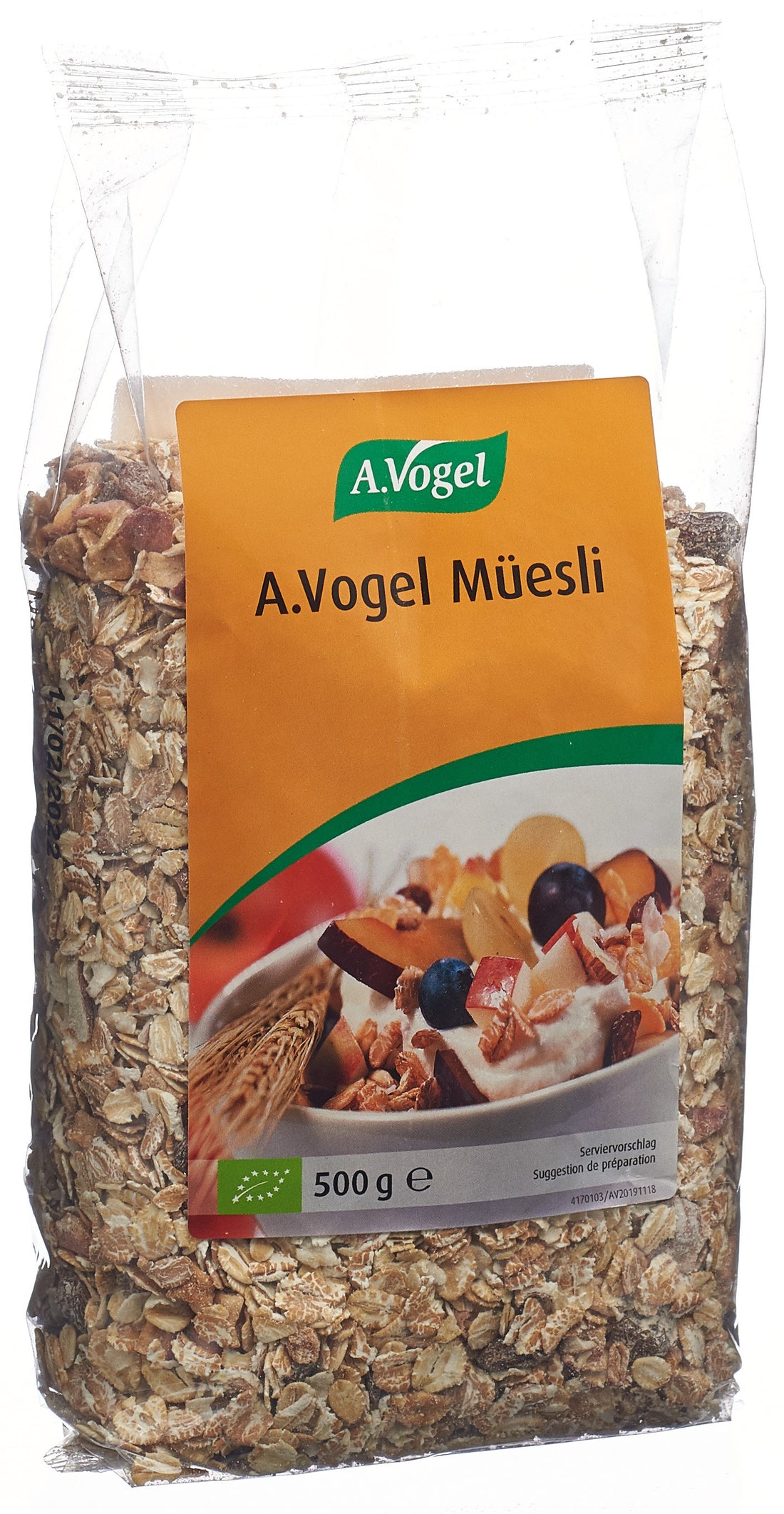 VOGEL müesli sans sucre 500 g