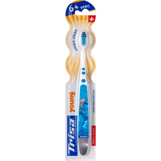 TRISA Young Brosse à Dents Enfant Douce | 1 Pièce