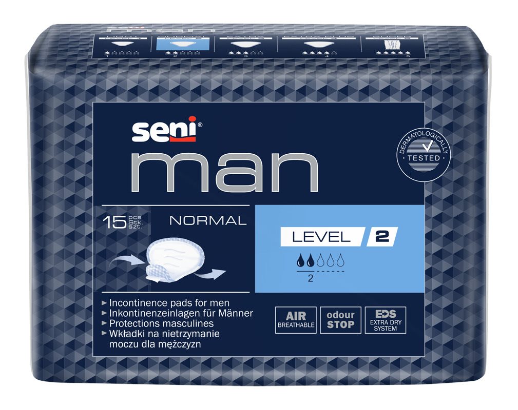 SENI Man Normal Niveau 2 15 pièces | Protection Discrète