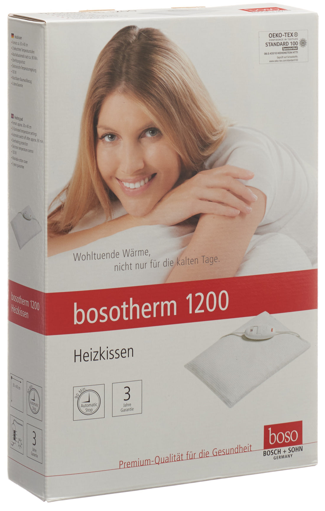 BOSOTHERM 1200 Chauffe-eau Électrique Portable | Rapide &amp; Fiable