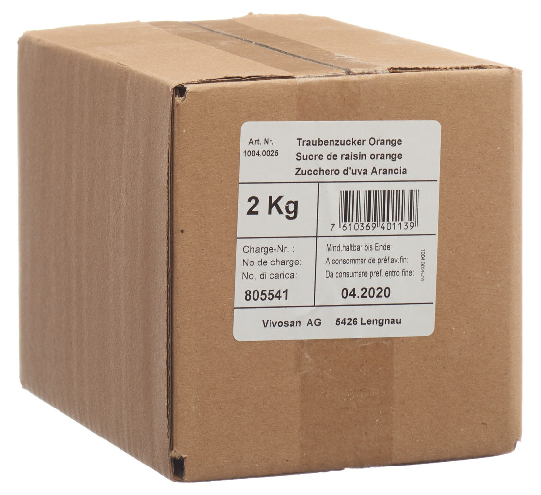 VIVOSAN sucre raisin orange 2 kg