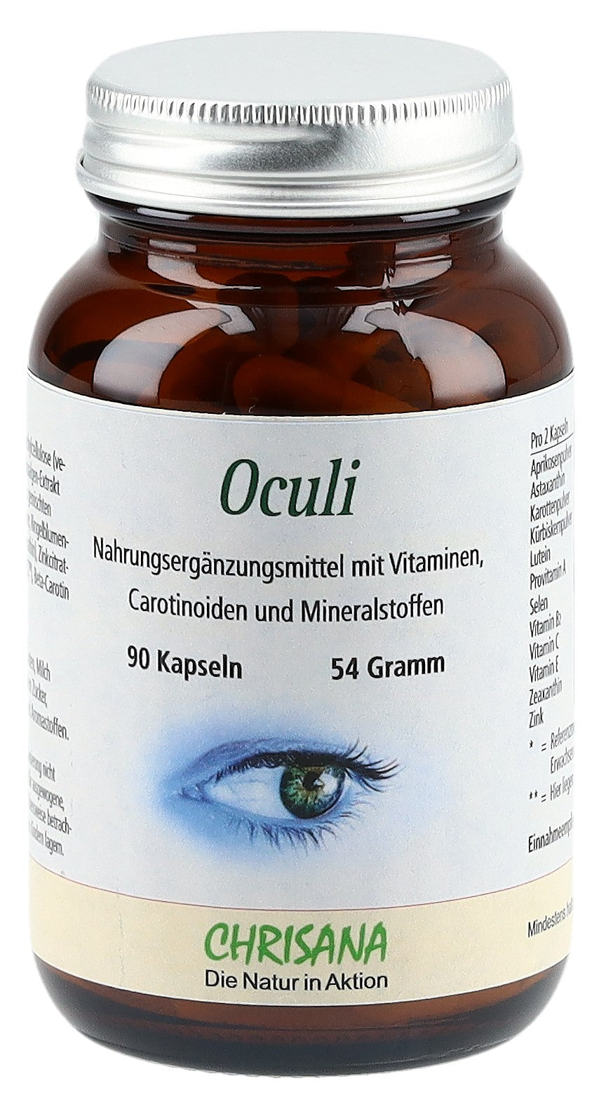 CHRISANA Oculi Capsules Bien-être Yeux | Boîte 90 Pièces