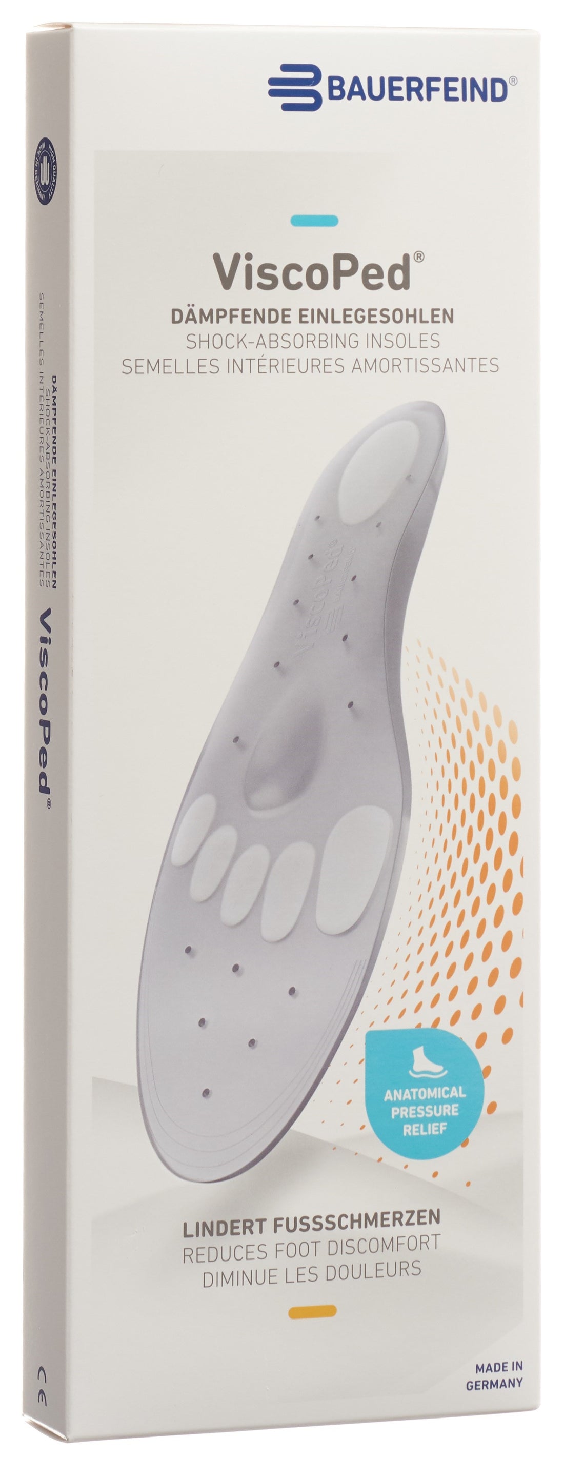 BAUERFEIND ViscoPed Semelles Confort &amp; Soutien | 1 Paire