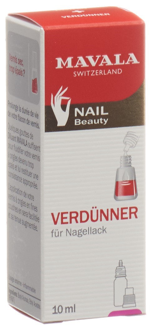 MAVALA Diluant Vernis Ongles Soin Réparateur | 10 ml