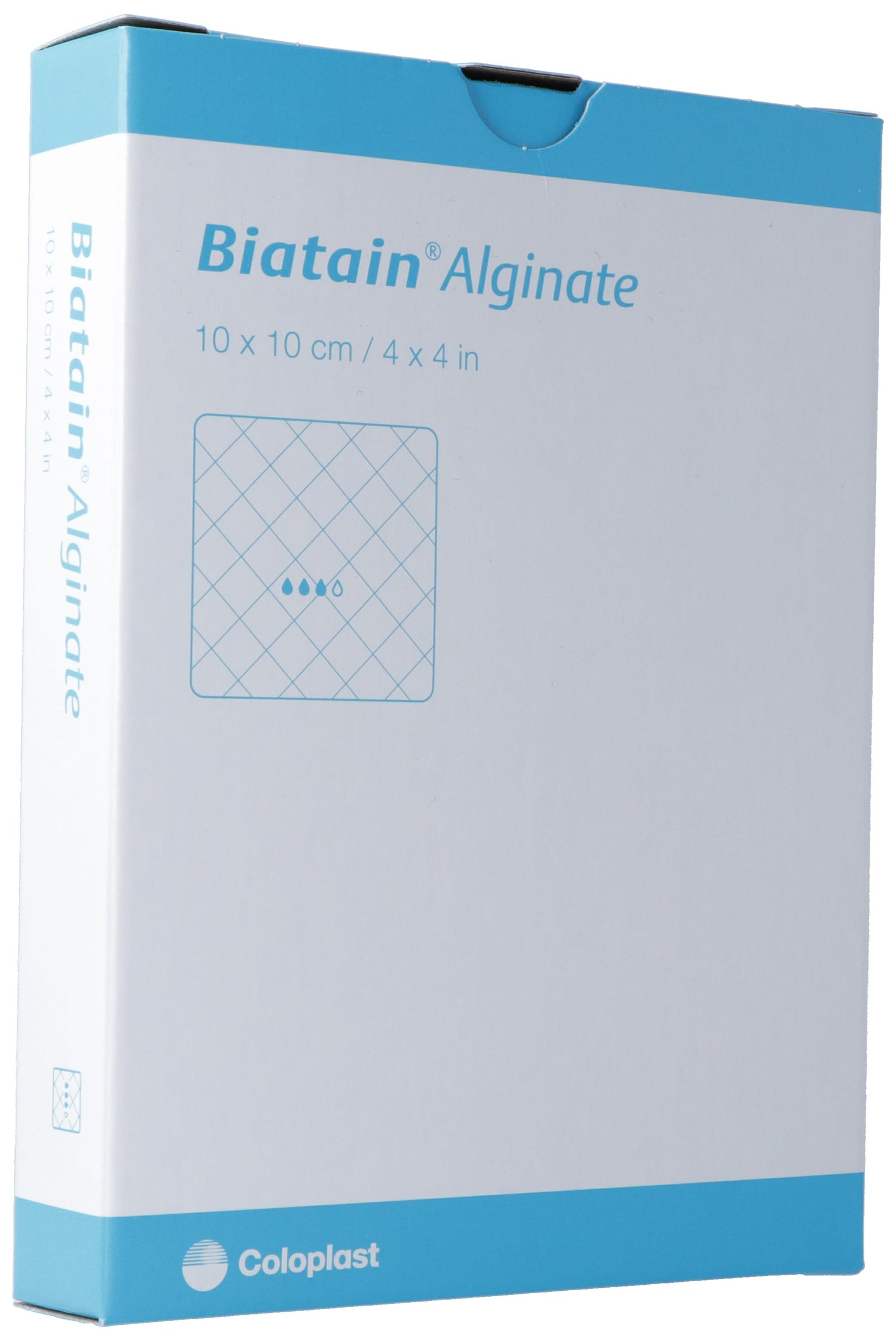 BIATAIN Alginate Pansement Haute Absorption 10x10cm 10 Pièces