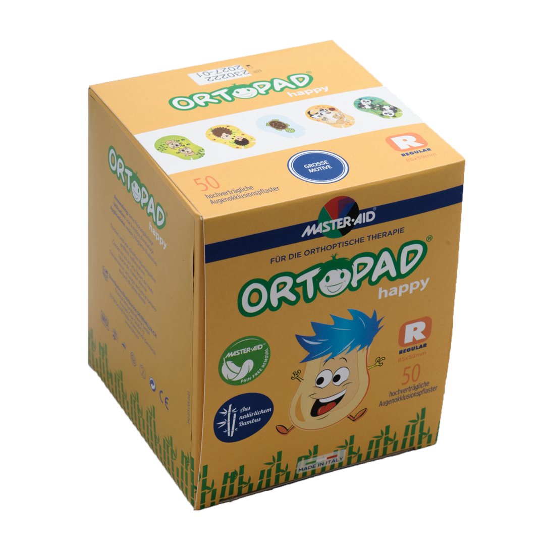 ORTOPAD Happy Patch Occlusif Regular 50 Pièces | Soin des Yeux