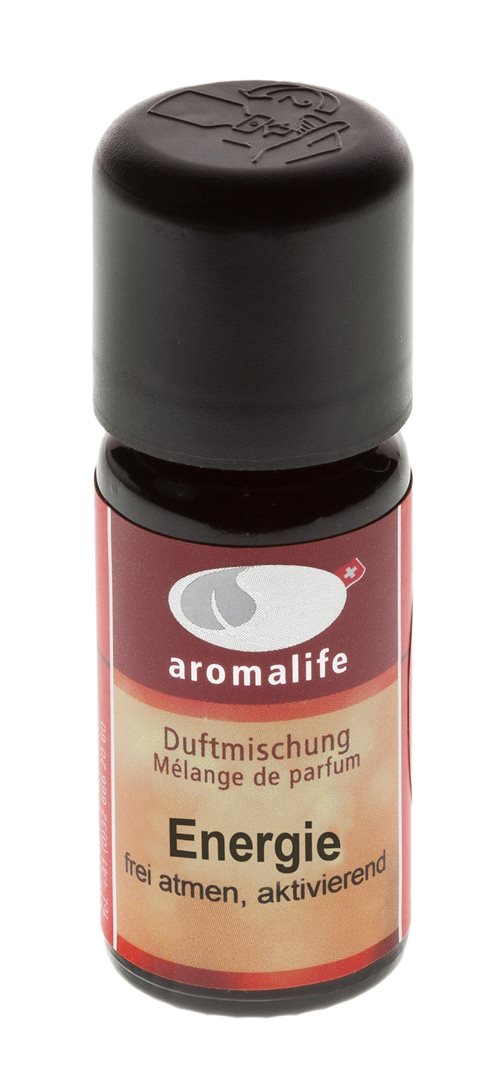 AROMALIFE Mélange Huiles Essentielles Énergie 10 ml | Diffusion Naturelle