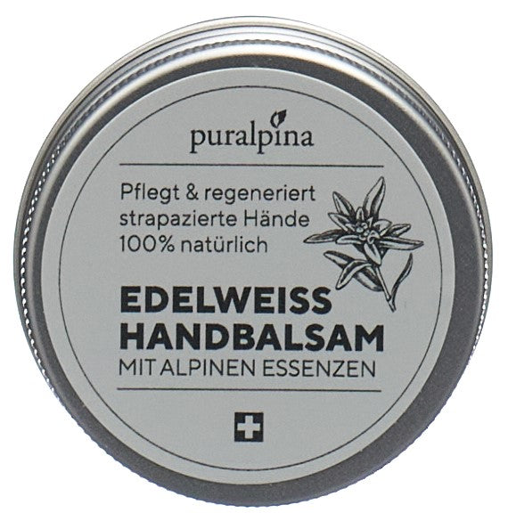 PURALPINA Edelweiss Baume Mains Réparateur | Pot 30 ml