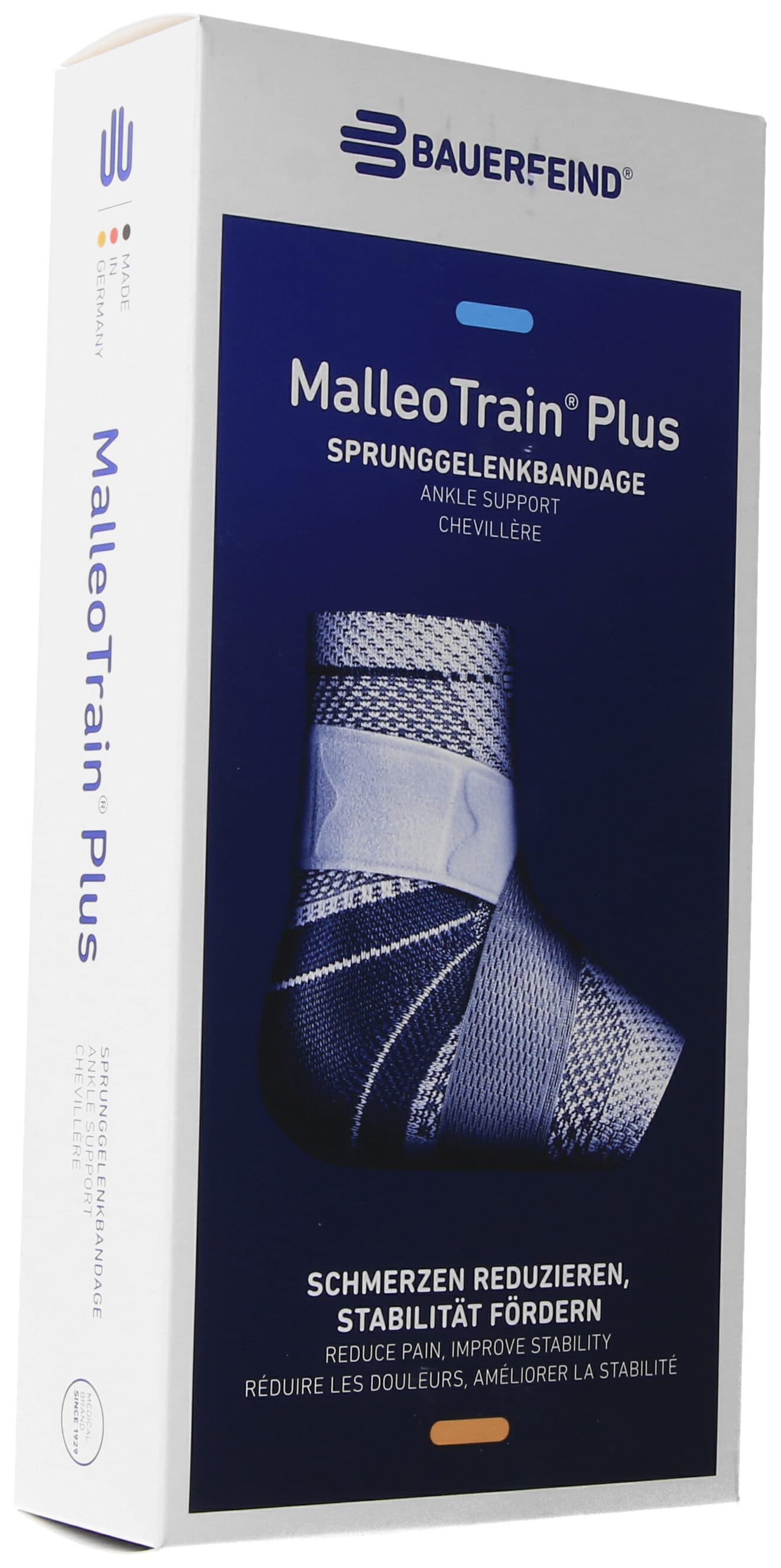 Bauerfeind MalleoTrain P Chevillère Active Taille 2 Gris Bénéfice Clé | Orthèse