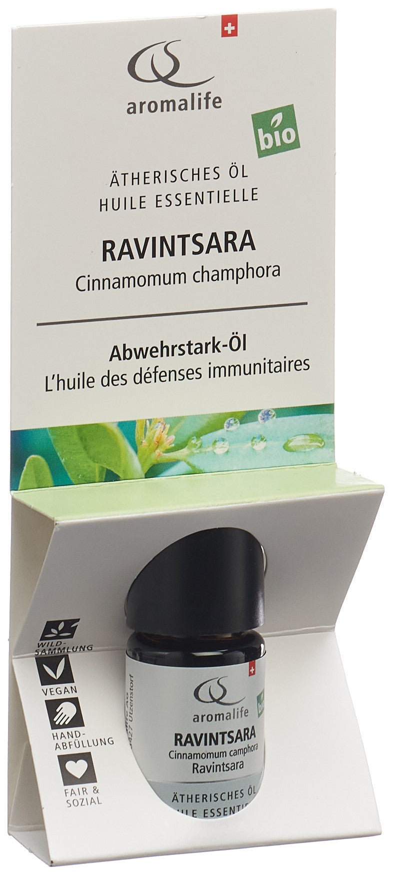 AROMALIFE Huile Essentielle Ravintsara BIO - Purifiante | 5 ml