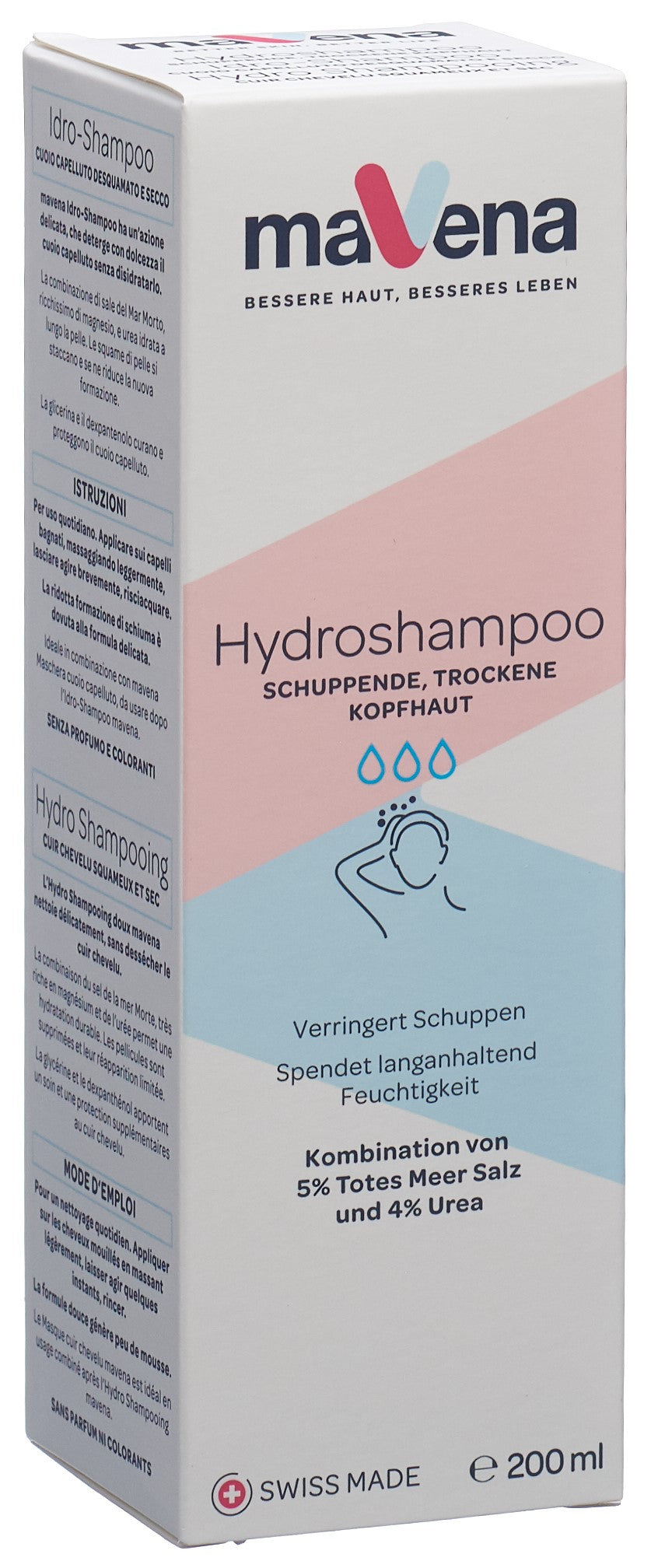MAVENA Hydro Shampooing Cheveux Secs 200 ml