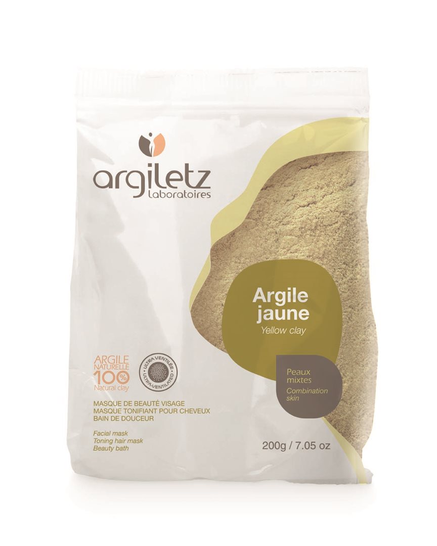 Argiletz Argile Jaune Poudre Ultra Ventilée 200g | Soin Purifiant