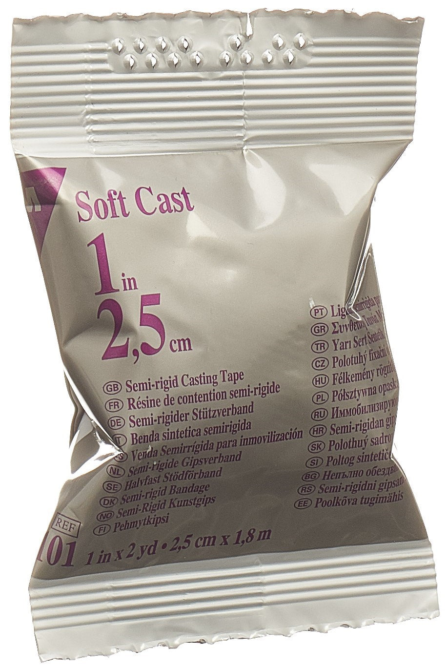 3M scotchcast softcast 2.5cmx1.8m blanc