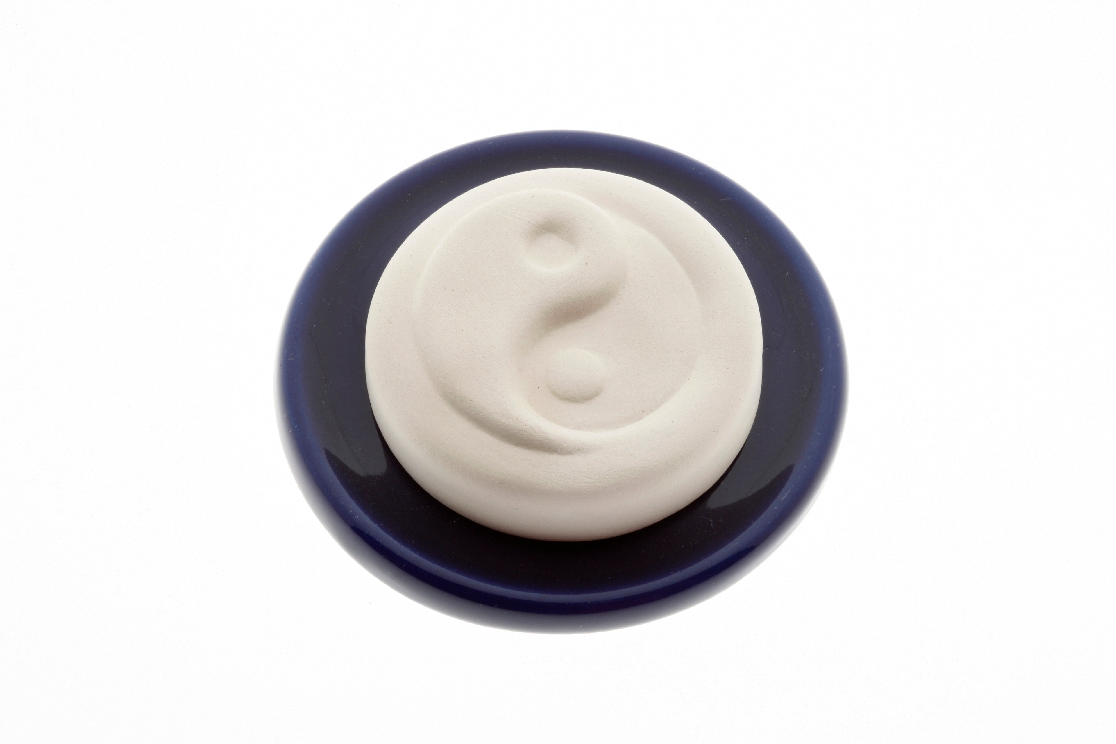 AROMALIFE Set Pierre Odorante Yin Yang &amp; Souco Bleu Diffuseur Huiles Essentielles