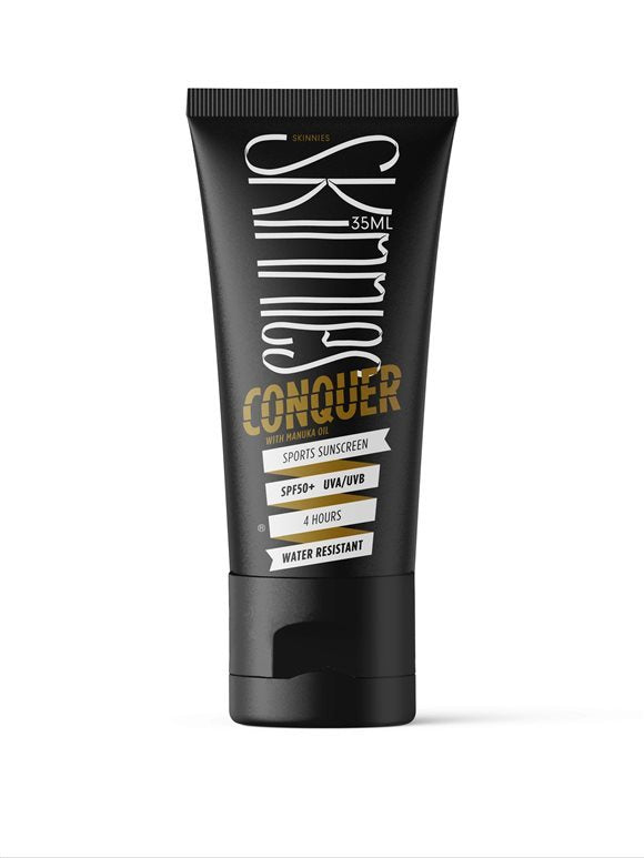 SKINNIES Gel Solaire Haute Protection SPF50 Peau Sensible | Tube 35 ml