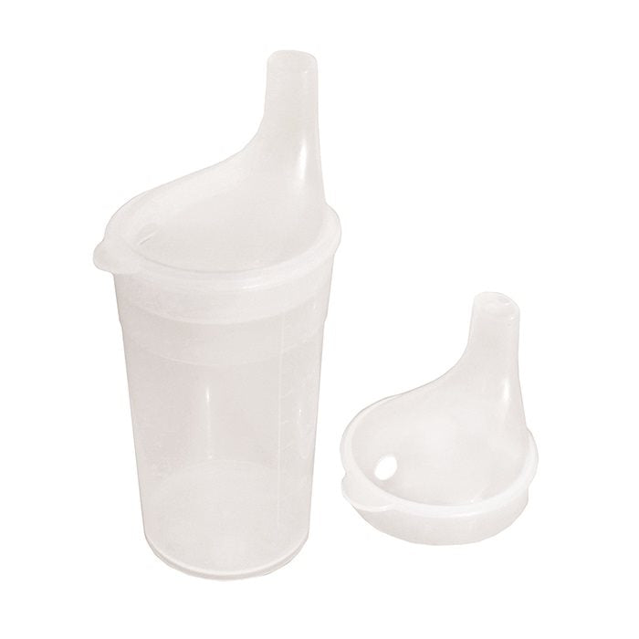 SUNDO Gobelet 2 Becs pour Thés &amp; Liquides Épais Transparent | 250ml