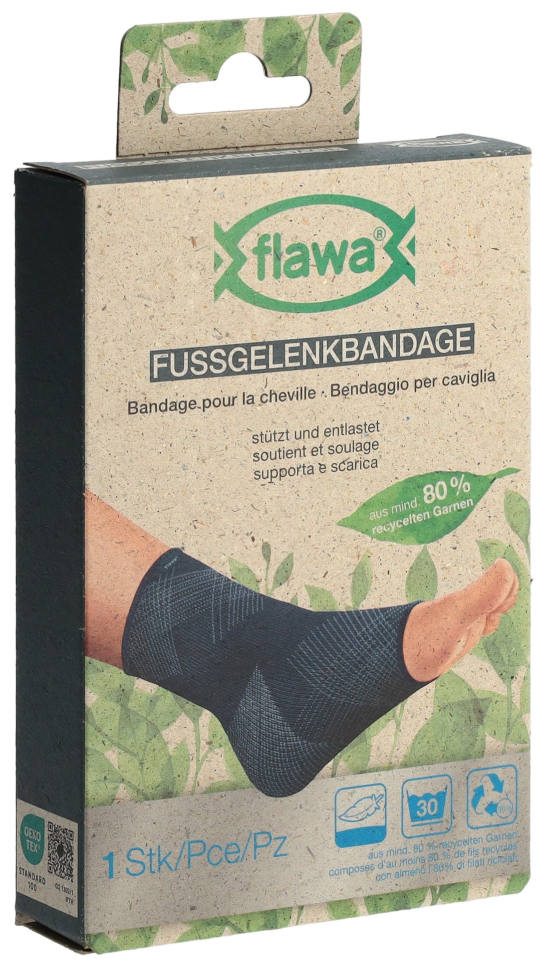 FLAWA Chevillère de Soutien Confortable | Taille S
