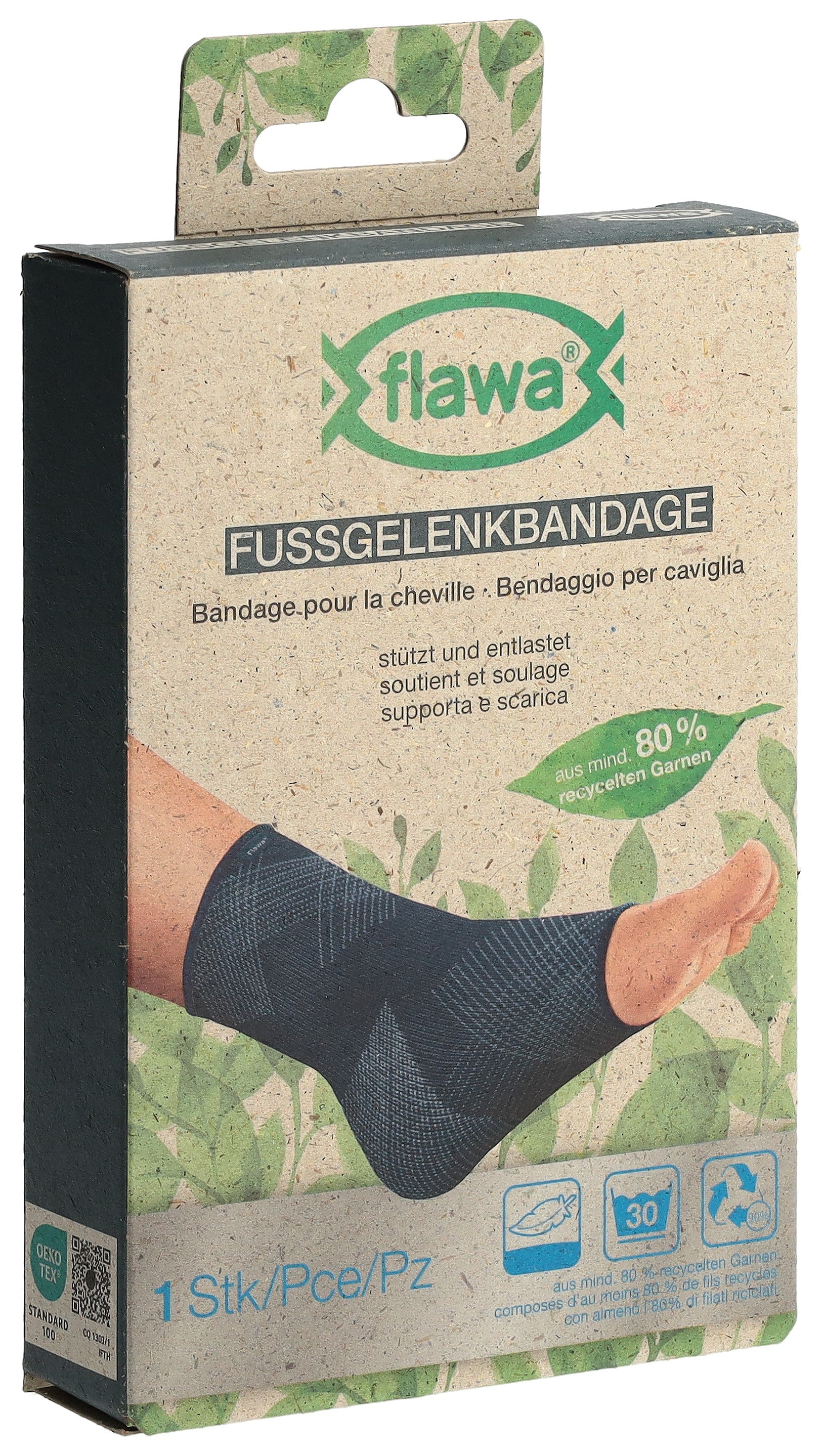 FLAWA Chevillère de Soutien Confortable | Taille S