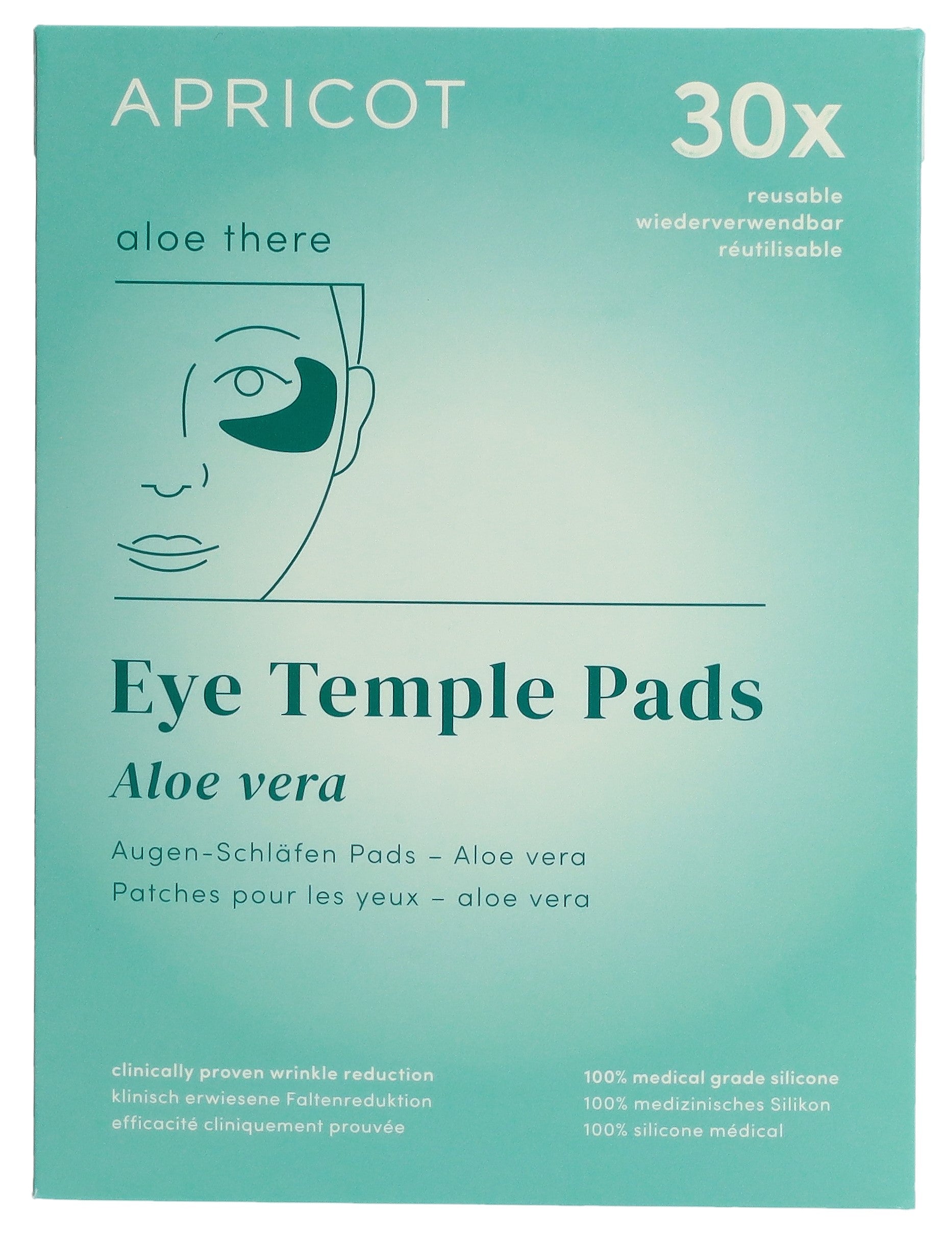 APRICOT Patchs Thermiques Réutilisables Aloe Vera 2 Pièces Apaisants