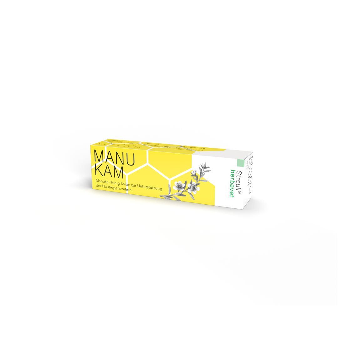 STREULI Manukam Pommade Miel Soin Cicatrisant | Tube 20g