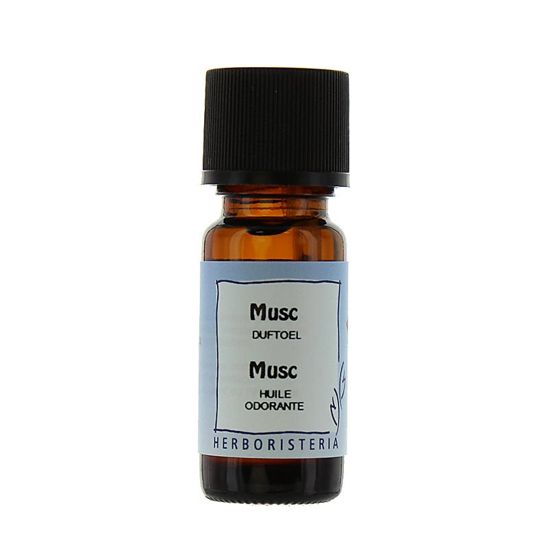 HERBORISTERIA Huile Parfumée Musc Bio 10 ml | Soin Corps Apaisant