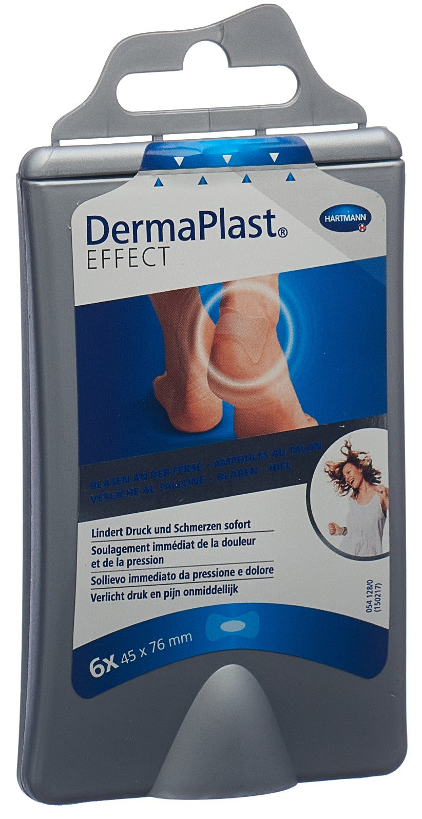 DERMAPLAST Pansements Talons Confort &amp; Protection | 6 Pièces