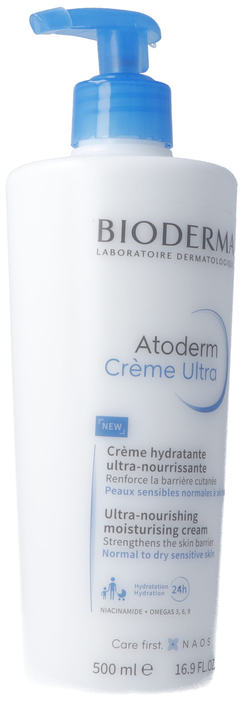 BIODERMA Atoderm Crème Ultra Nourrissante 500 ml | Peaux Sèches