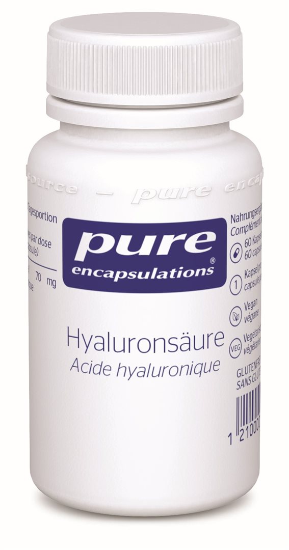 PURE Acide Hyaluronique Peau Hydratée 60 Gélules