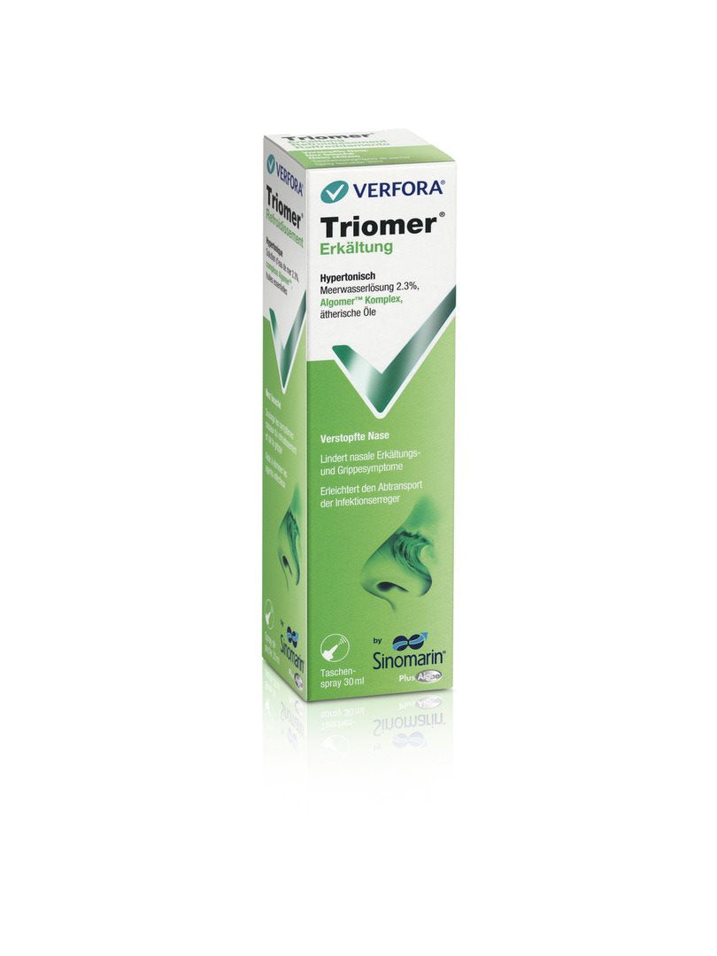 TRIOMER Sinomarin Refroidissement Spray Nasal 30 ml Soulagement Rapide | Efficace