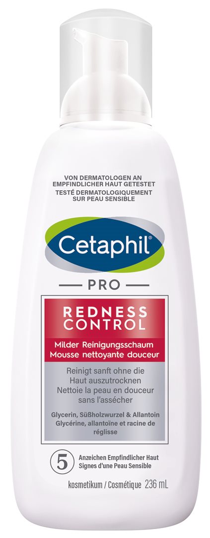 Cetaphil Pro Redness Control Mousse Nettoyante Apaisante 236 ml