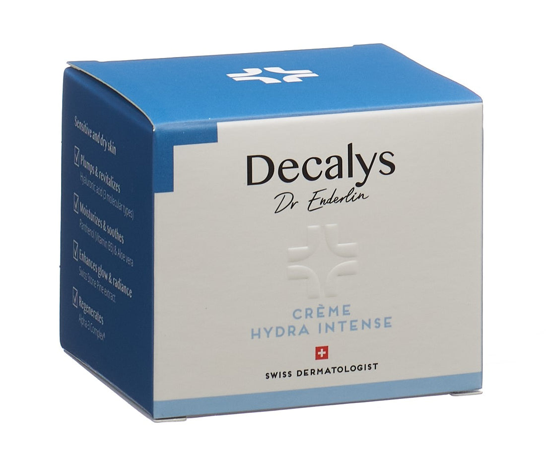 DECALYS Hydra Intense Crème Hydratante 50 ml | Peau Sèche