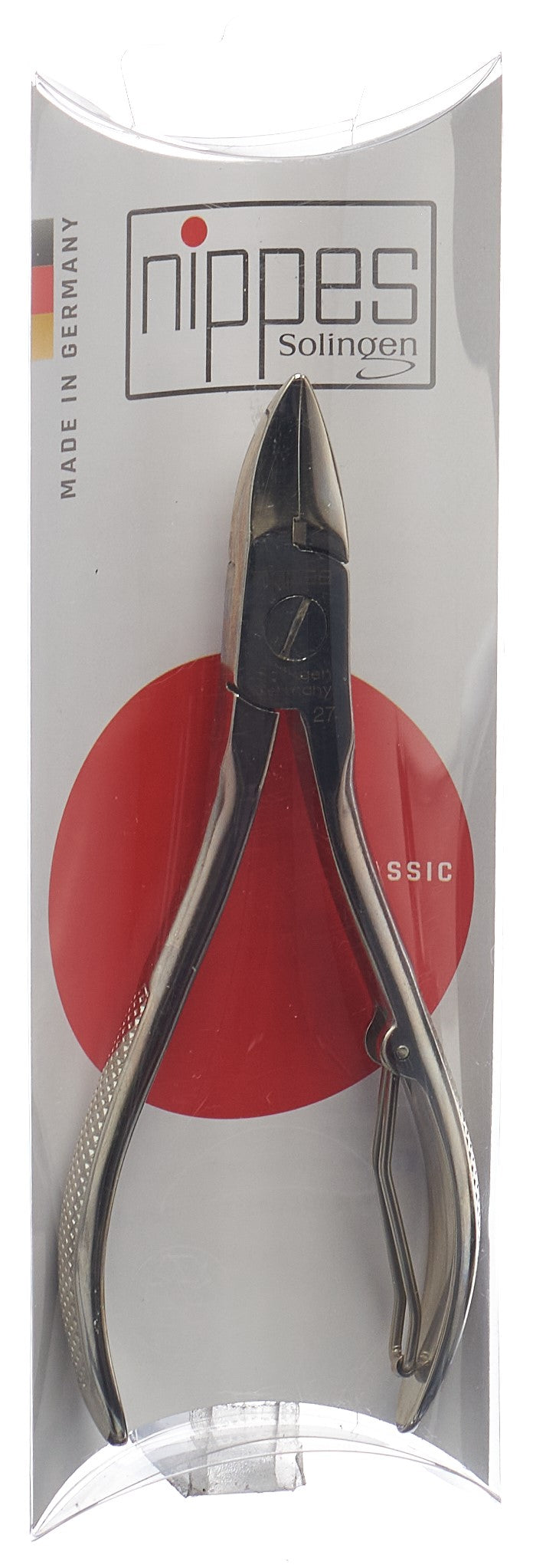 NIPPES Pince à Ongles Professionnelle 12cm Nickelée | Soin des Ongles
