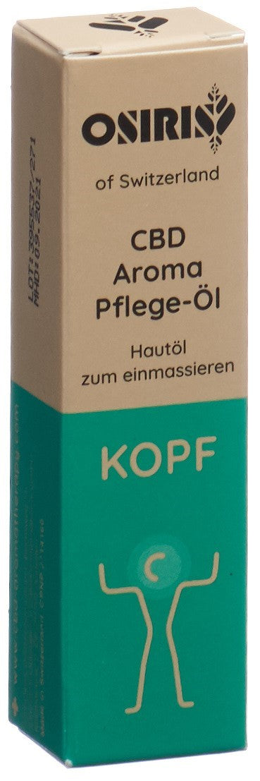 OSIRIS Huile de Soin CBD Aroma Tête Roll-on 10 ml Apaisante