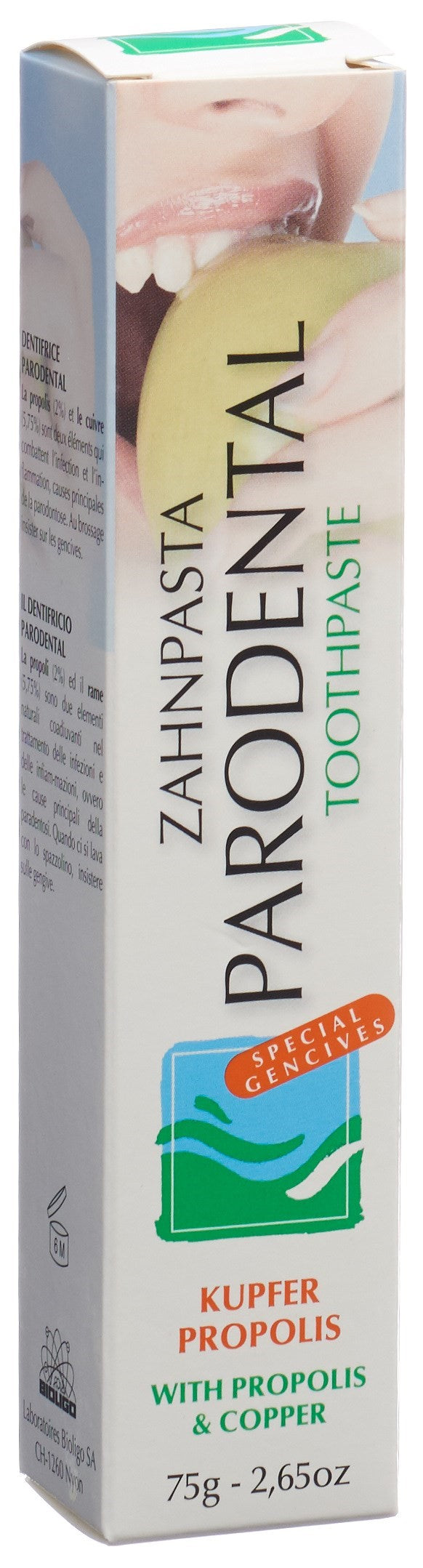 BERGER ParoDentifrice Soin Gencives Sensibles | 75 ml