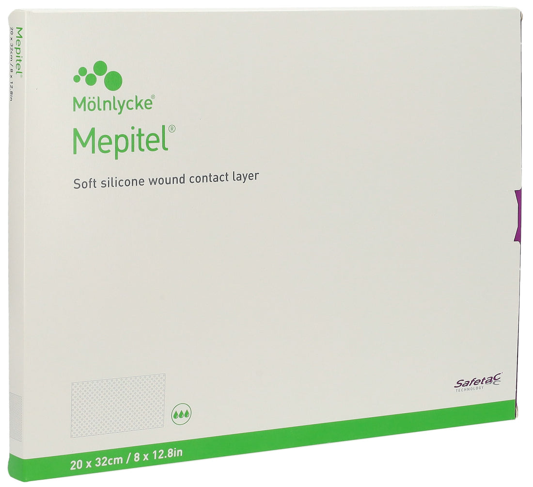 Mölnlycke Mepitel Pansement pour Plaies 20x32cm Silicone 5 Pièces