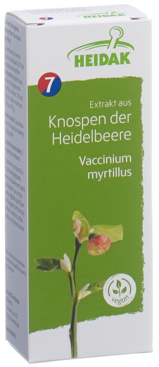 HEIDAK Vaccinium Myrtillus Macérat Glycériné 30 ml | Vitalité Oculaire