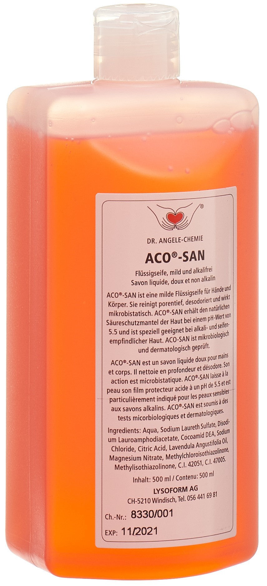 ACO SAN savon liquide 500 ml