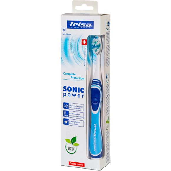 TRISA SonicPower Brosse à Dents Électrique Protection Complète | 1 pièce