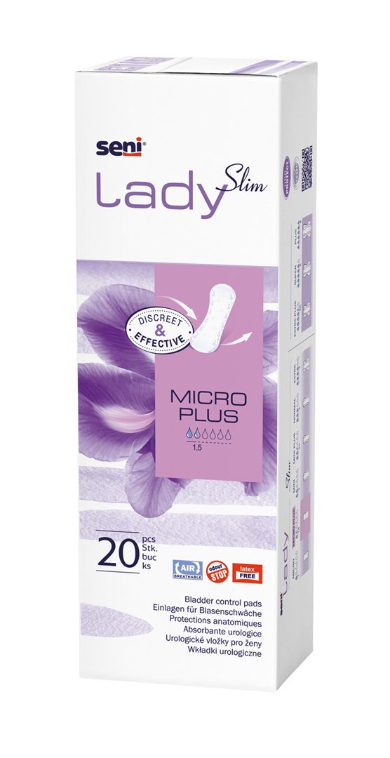 SENI Lady Slim Protections Hygiéniques 20 Pièces Discrètes