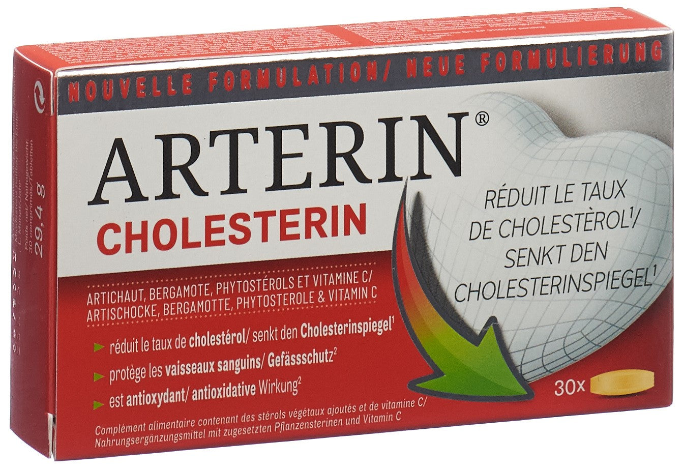 ARTERIN cholestérol cpr 30 pce