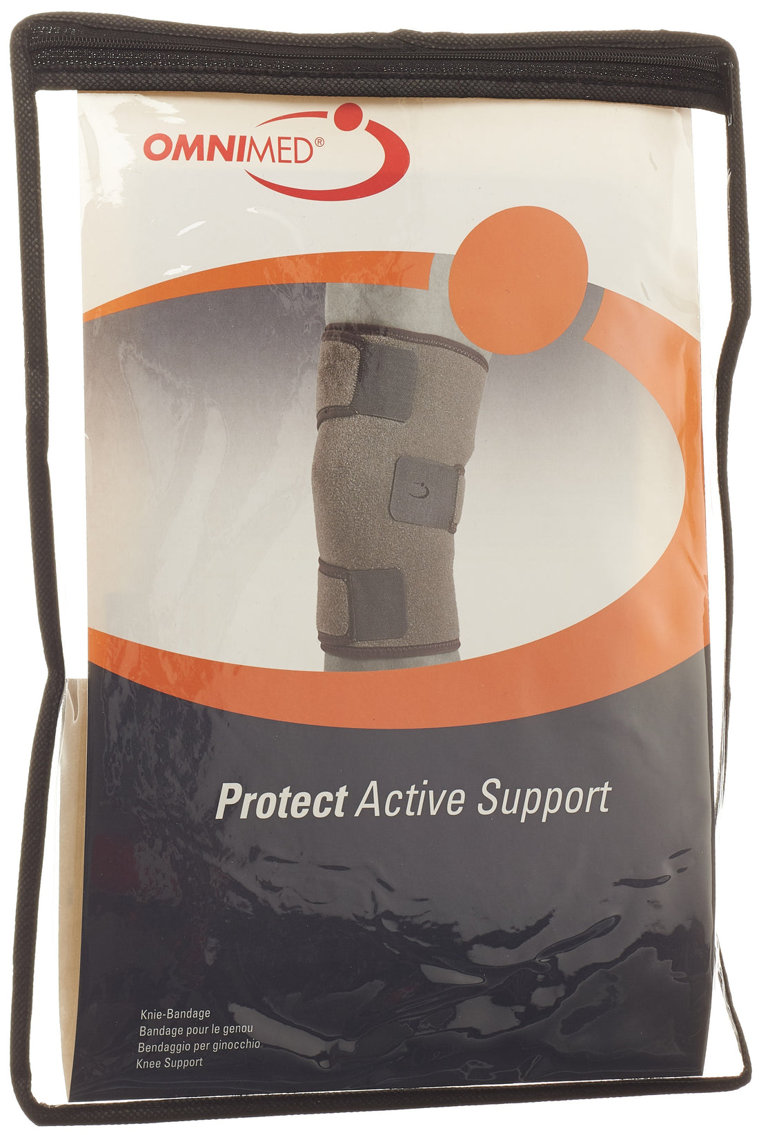 OMNIMED Protect Genouillère Taille Unique - Soutien &amp; Confort | Dispositif Médical