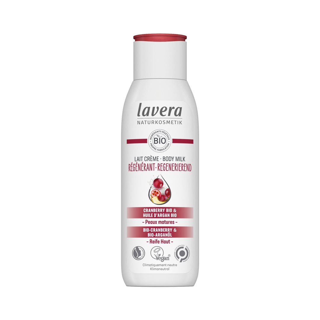 Lavera Lait Corps Régénérant Chanvre Bio 200ml | Soin Nourrissant