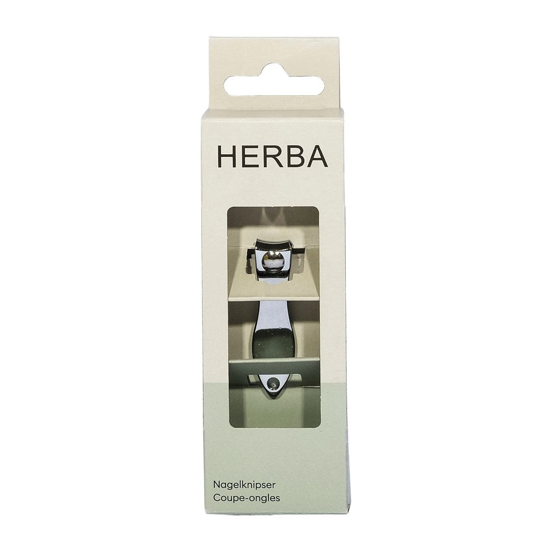 HERBA Coupe-ongles Bébé Douceur Nickelé | Sécurité &amp; Précision