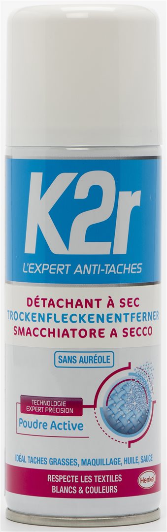K2R Détachant à Sec Spray 200 ml | Efficace