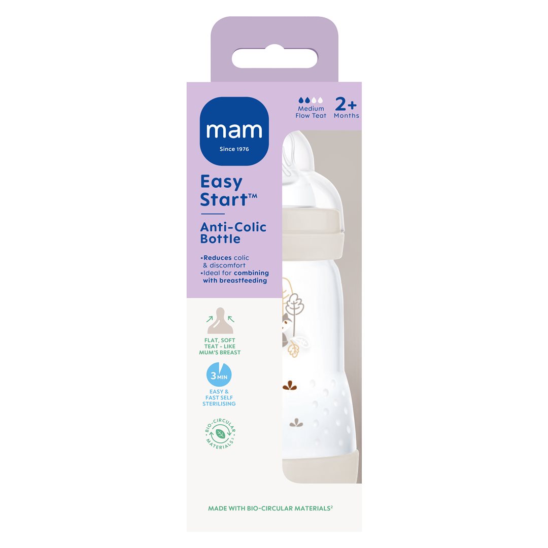 MAM Easy Start Biberon 260 ml Anti-Colique | Garçon