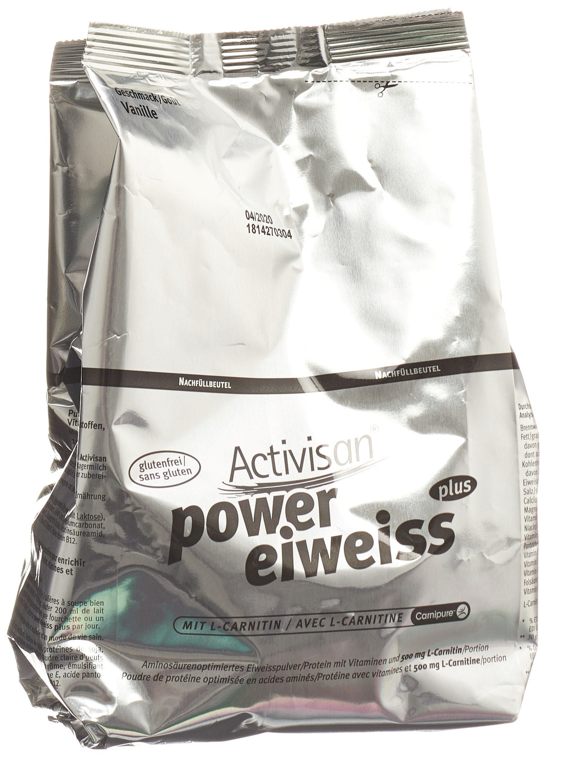 ACTIVISAN protéine av l-carnitine van sach 500 g