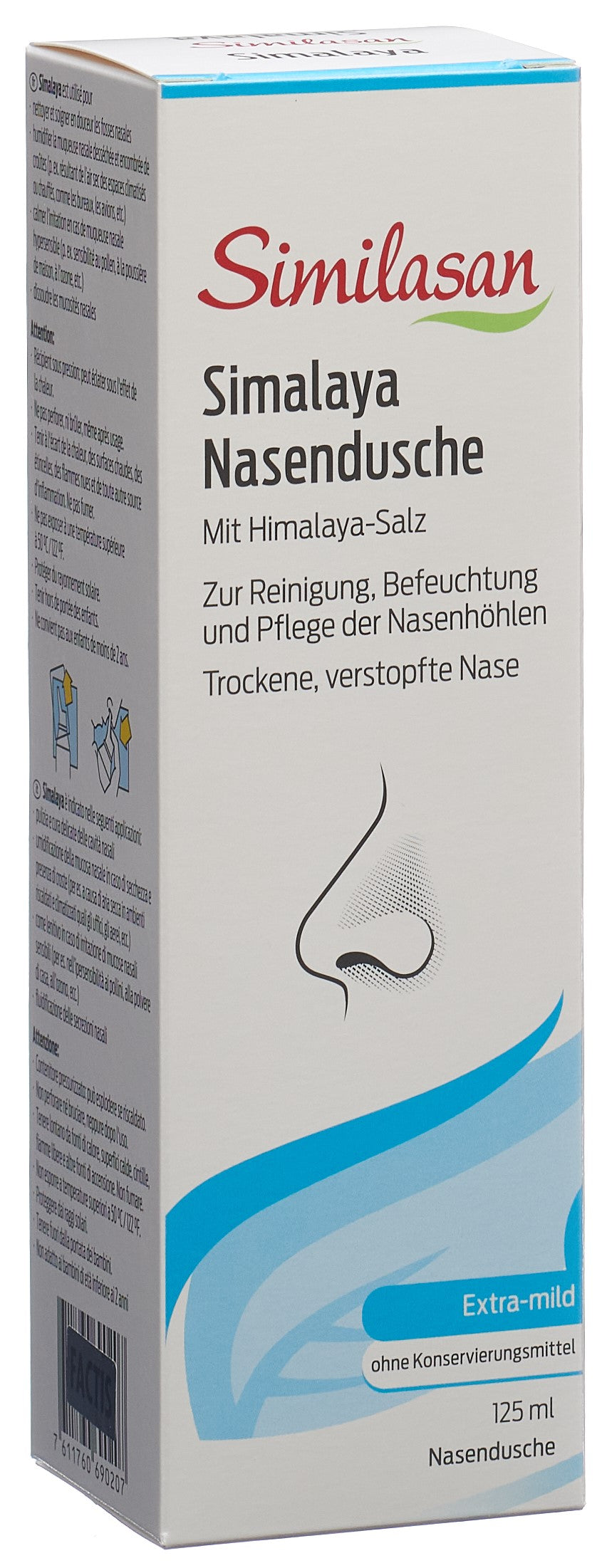 Similasan Simalaya Douche Nasale 125 ml - Décongestion &amp; Hygiène | Soin Efficace