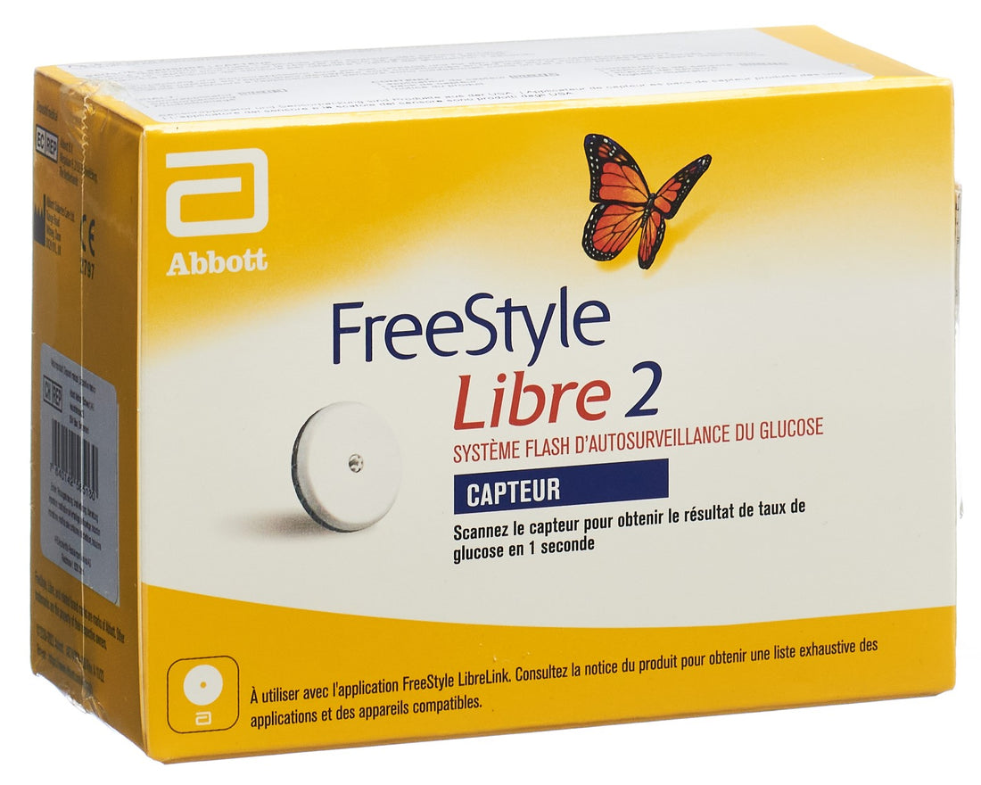 ABBOTT (IP-APS) FREESTYLE Libre 2 capteur 14 jours
