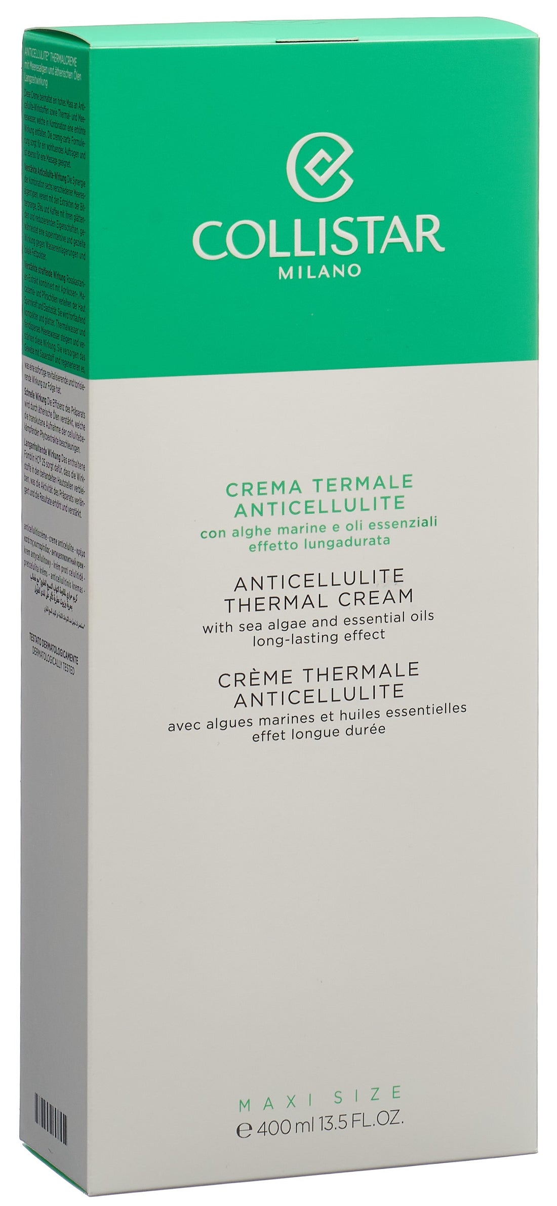 Collist Body Care Soin Anticellulite Thermal Crème 400 ml